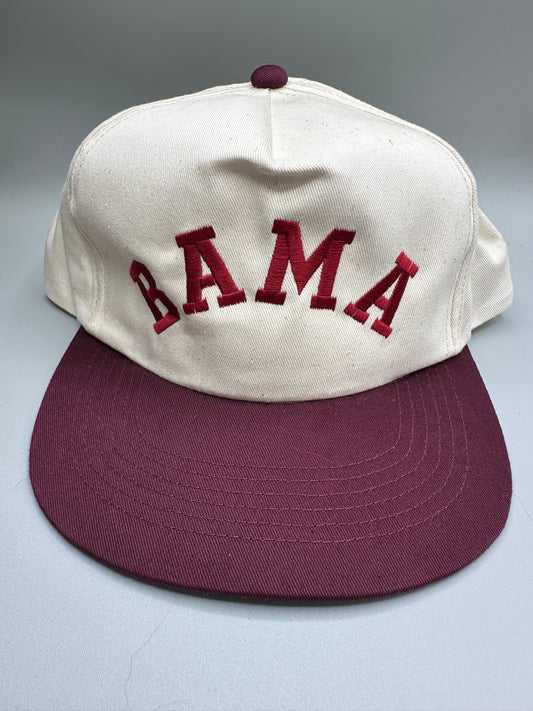 Vintage Bama Spellout Two Tone Snapback