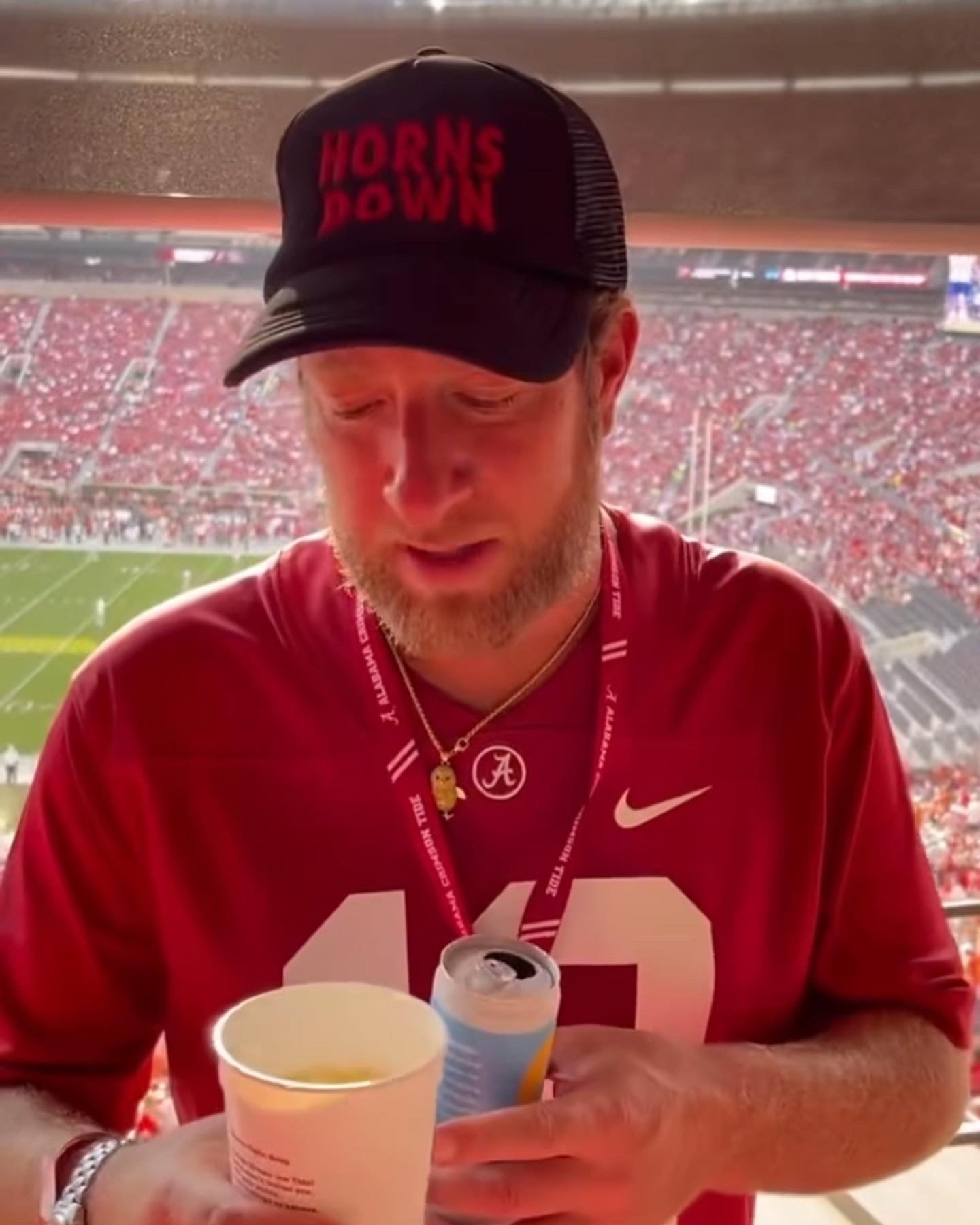 Horns Down Game Day Hat