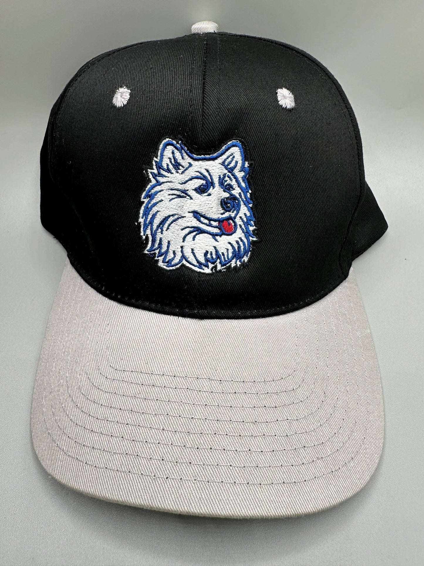 Retro UConn Huskies Snapback Hat