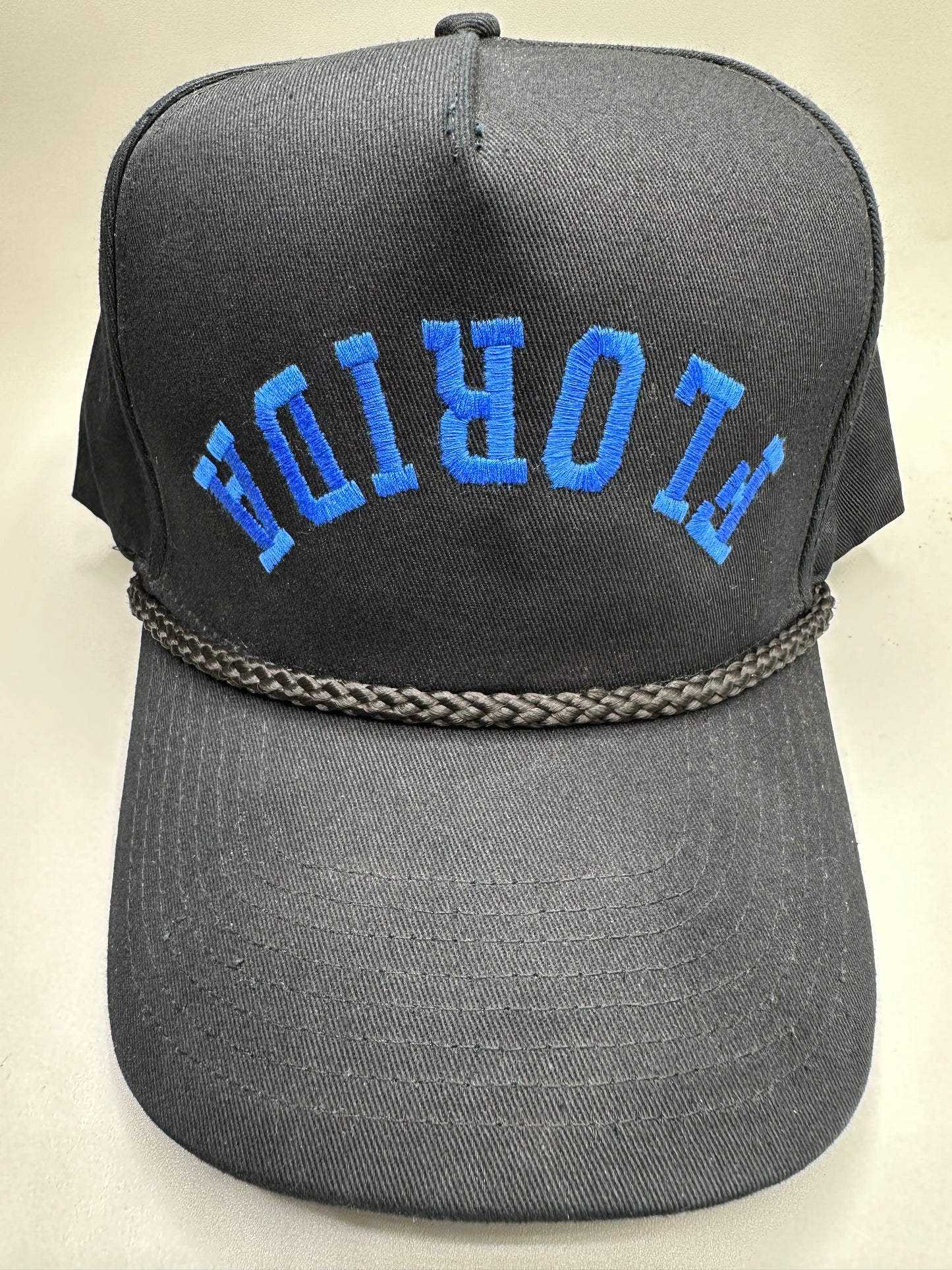 Black Out Collection Rope SnapBack Hat